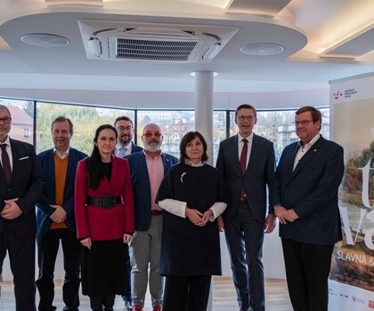 Tisková konference k projektu VLTAVA slavná a splavná